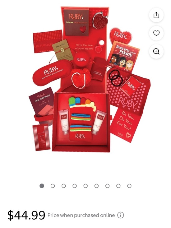 Ruby Accessories - RUBY Red Period Care Gift Box🥳🥳❌❌